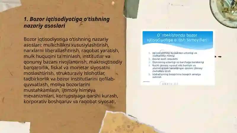 Iqtisodiyotning bozor munosabatlariga o‘tishi 3