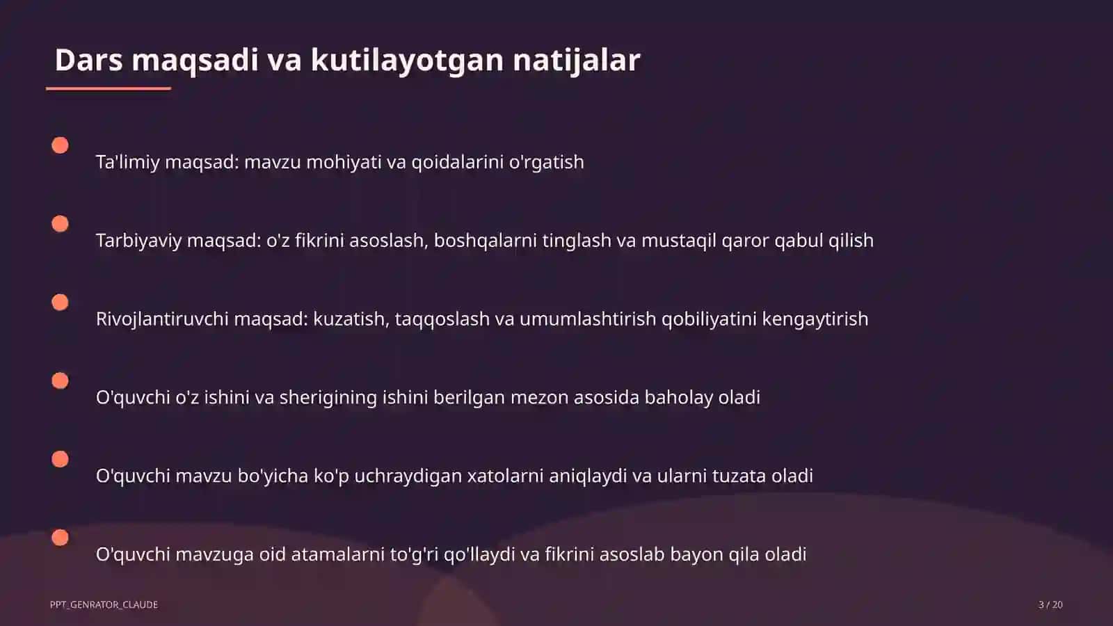 Ta'lim analitikasi: o'quvchi natijalarini tahlil qilish 3