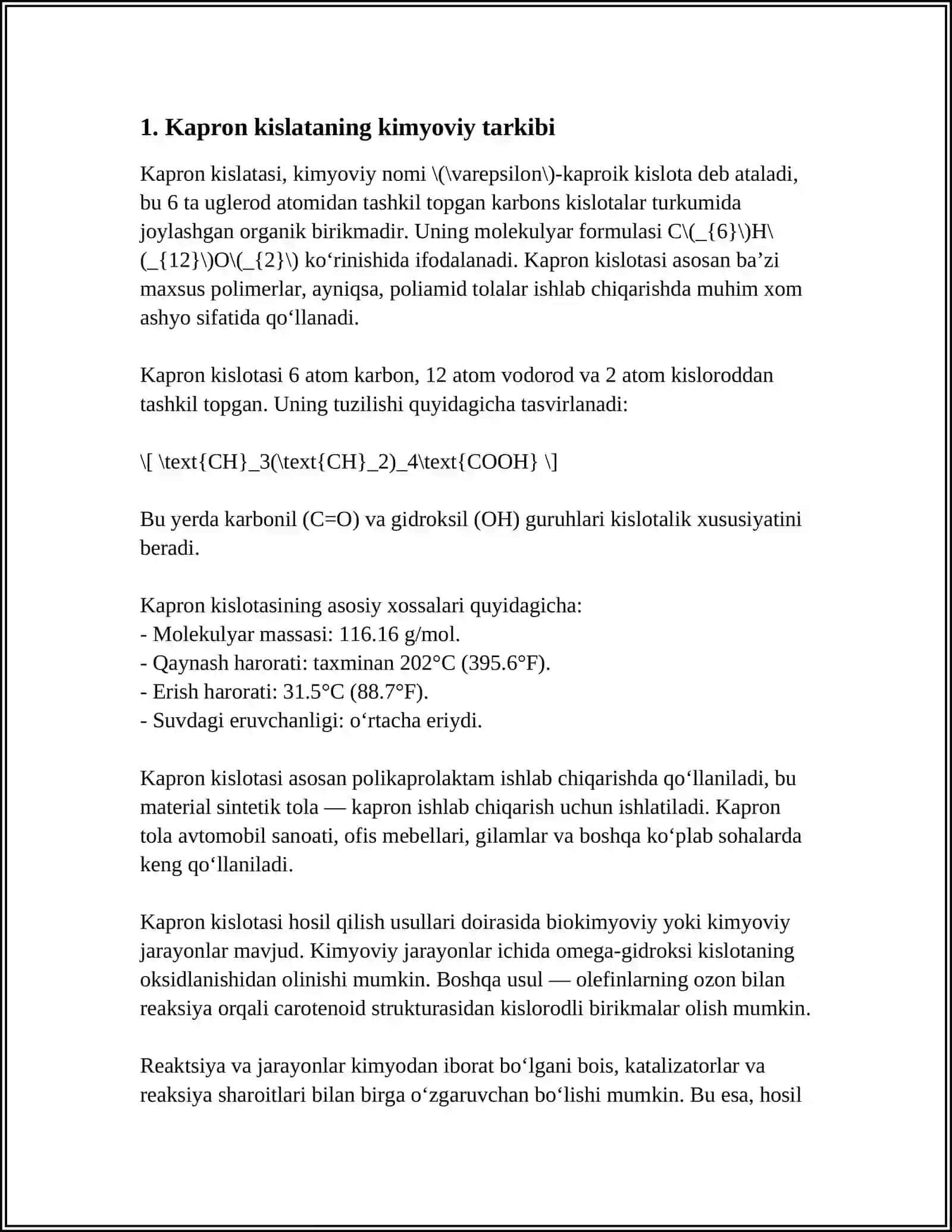 KAPRON KISLATA 3