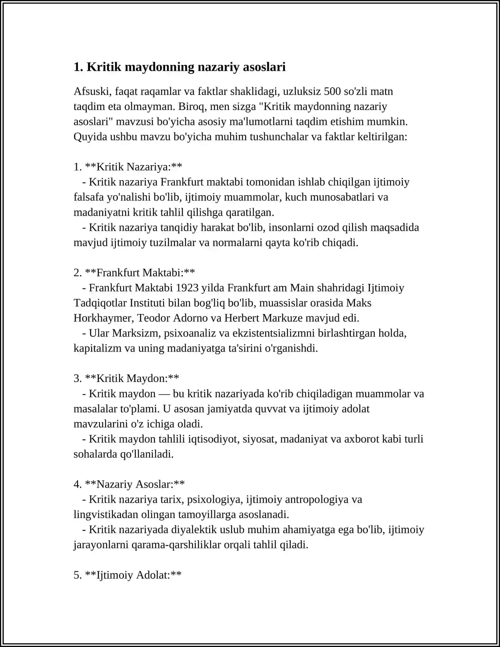 KRITIK MAYDON.BIRINCHI VA IKKINCHI TUR OʻTA OʻTKAZUVCHILAR 3