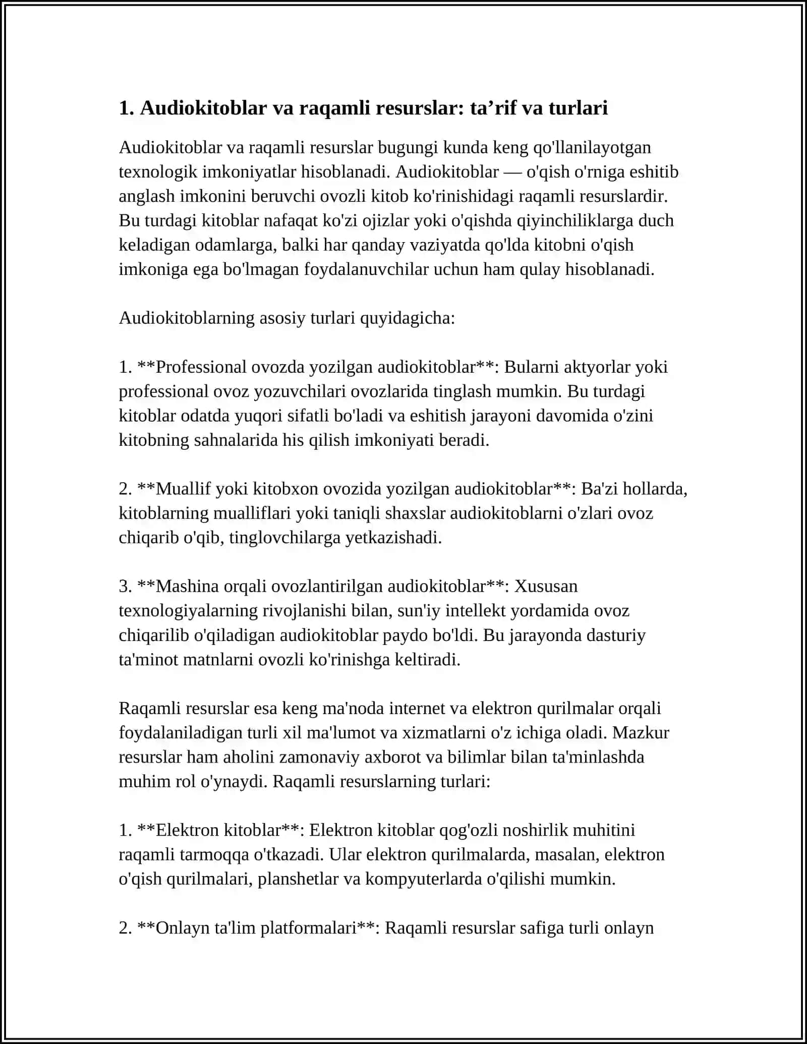 AUDIOKITOBLAR VA RAQAMLI RESURSLARDAN FOYDALANISH 3