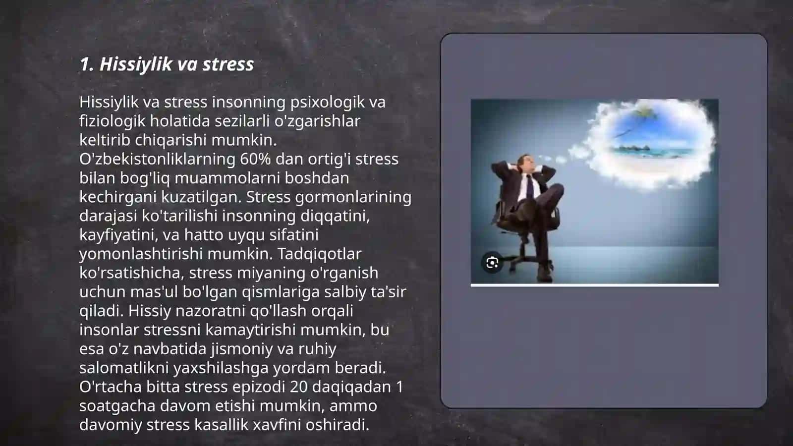 Hissiylik va stress 3