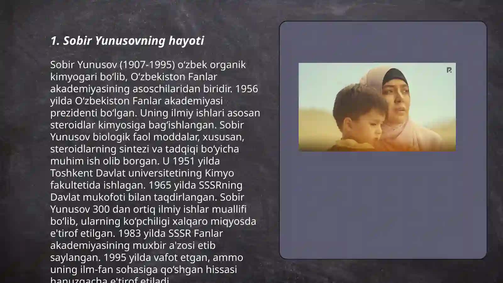 Sobir Yunusovning Hayoti 3