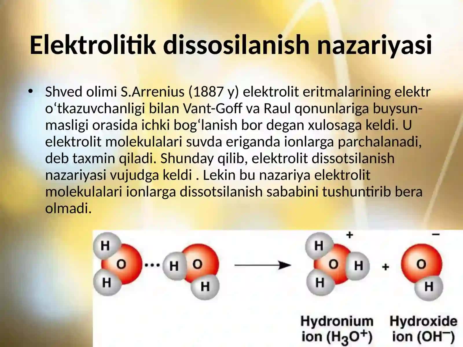 ORGANIZMNING BIOLOGIK SUYUQLIKLARI VA ELEKTROLITIK ERITMALAR SIFATIDA 3