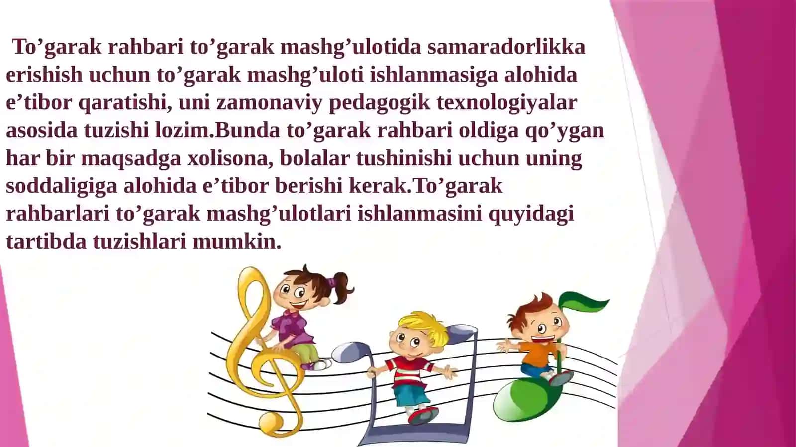Vakali jrochiligiga to'garakni tashkil etish 3
