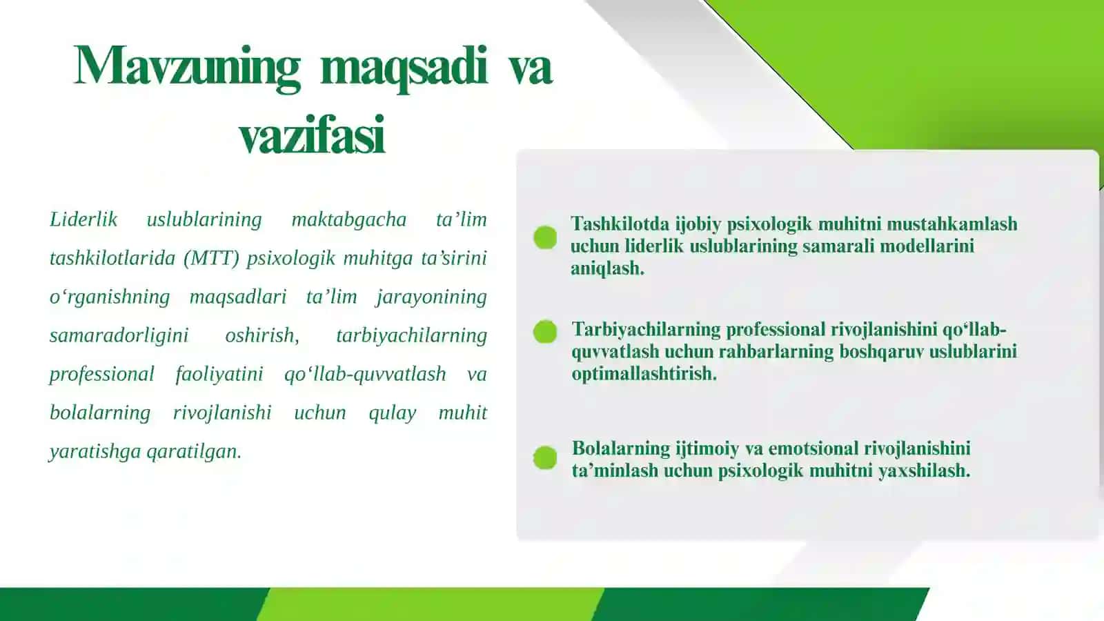 Liderlik Uslublarining Ta’lim Tashkiloti Psixologik Muhitiga Ta'siri 3