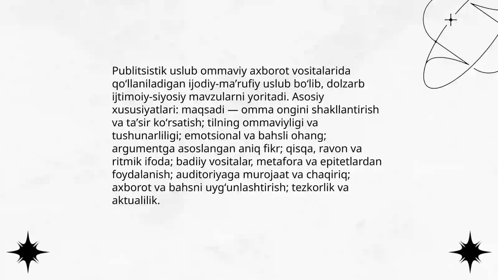 Publististik uslub 3