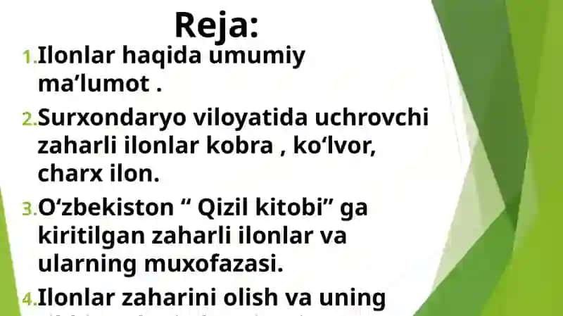 Zaharli ilonlar tarqalishi 3