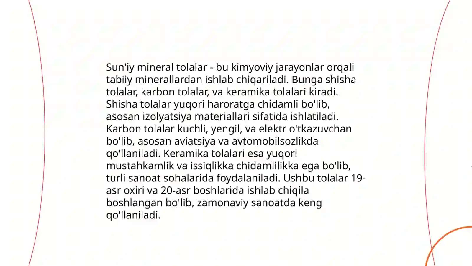 Sun'iy mineral tolalar 3