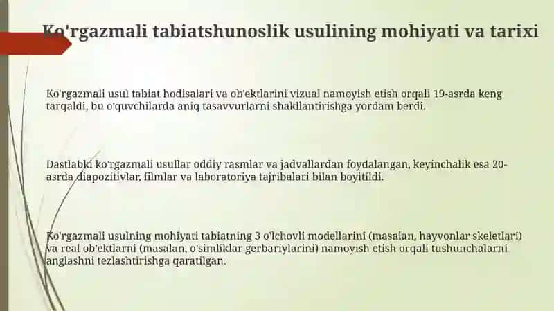 Ko'rgazmali Tabiatshunoslik 3