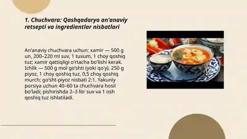 Chuchvara retsepti va tayyorlash texnikasi 3