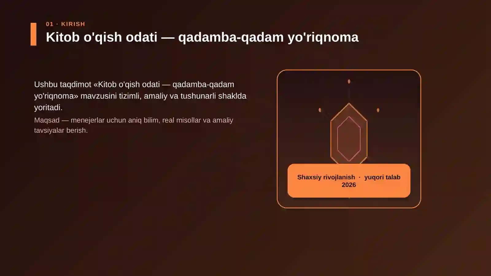 Kitob o'qish odati — qadamba-qadam yo'riqnoma 3