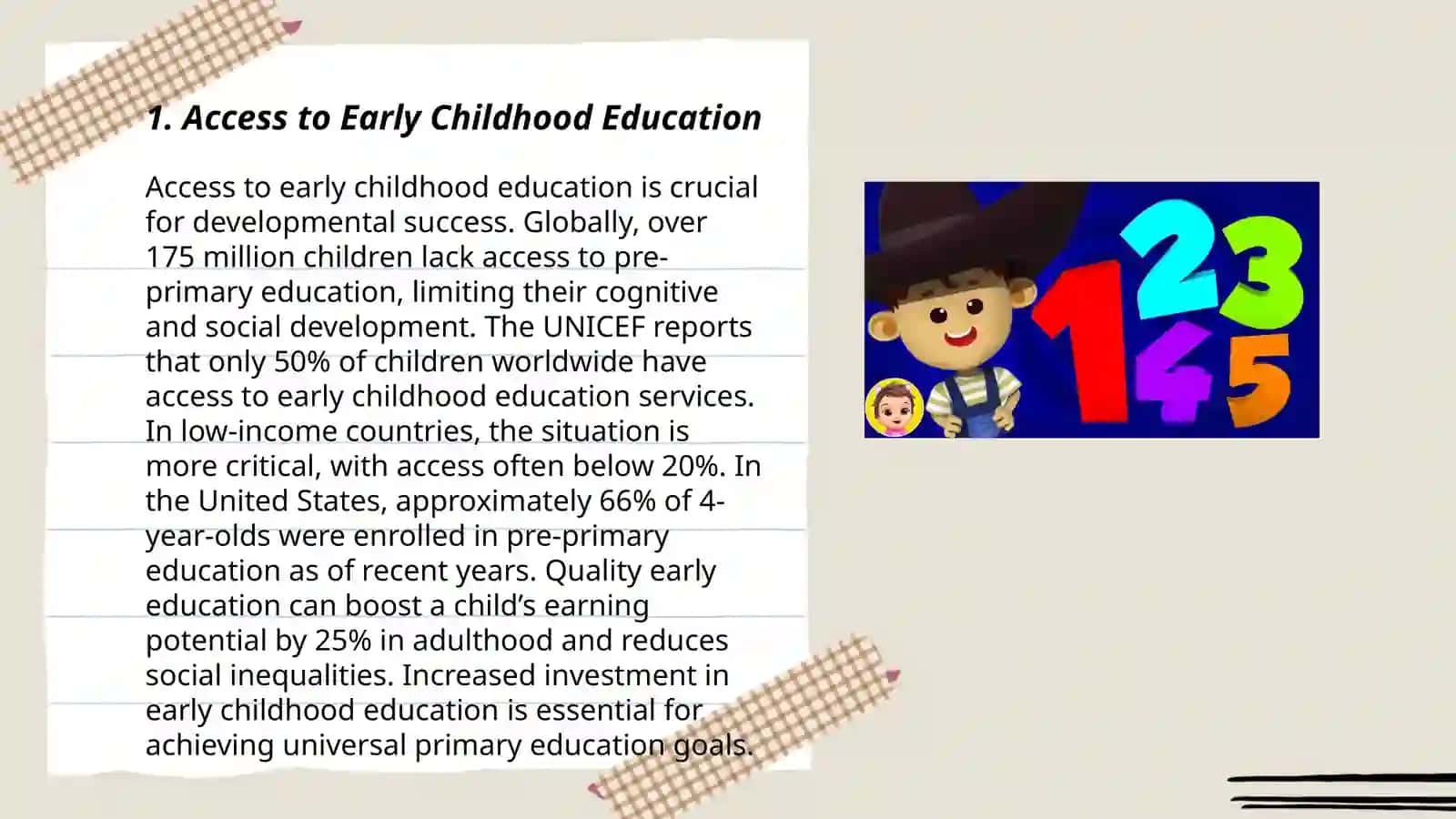 Ensure inclusive and equitable quality education andi promote lifelong learning opportunities for all 3