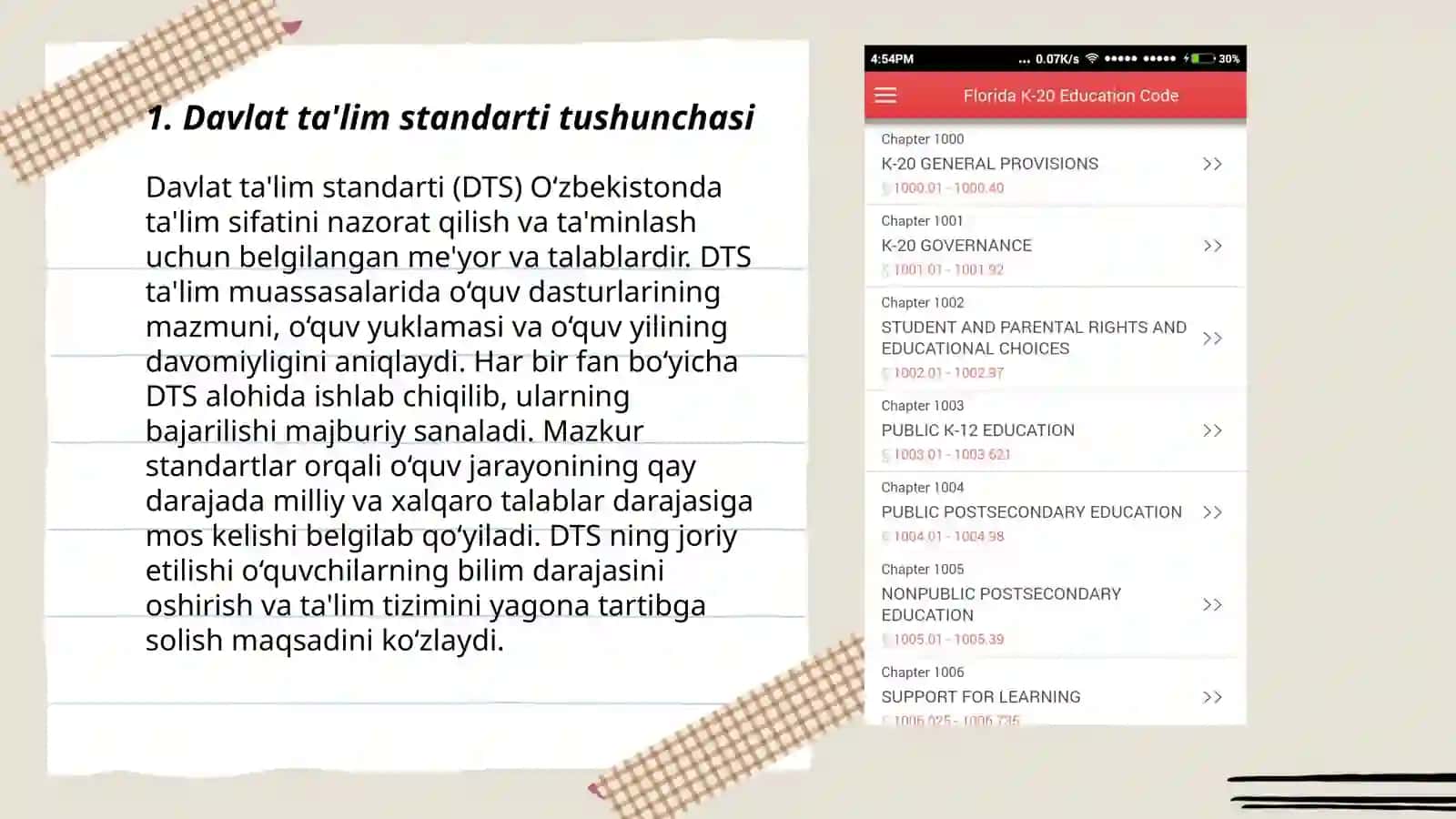 Davlat ta'lim standarti 3