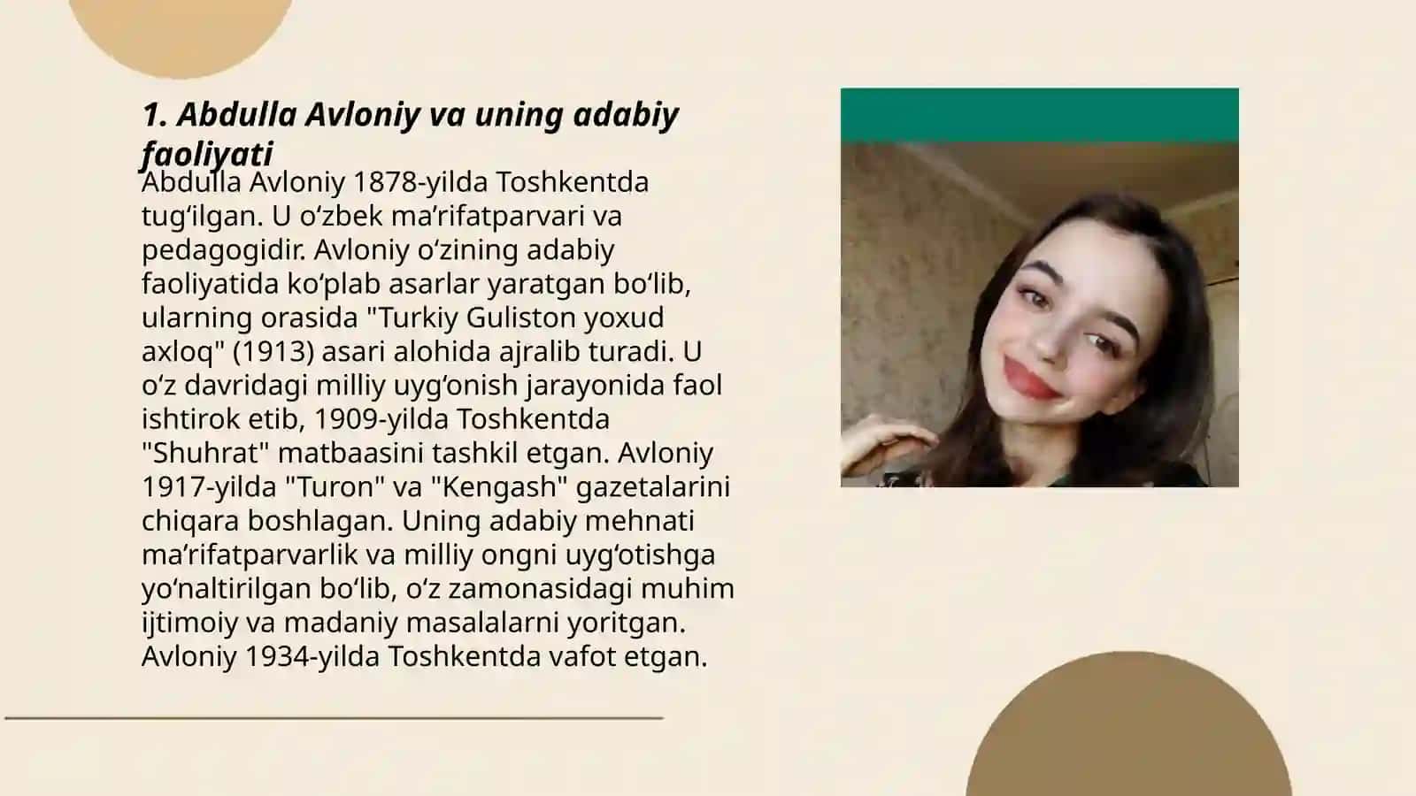 Turkiston guliston yohud axloq asari tahlili 3