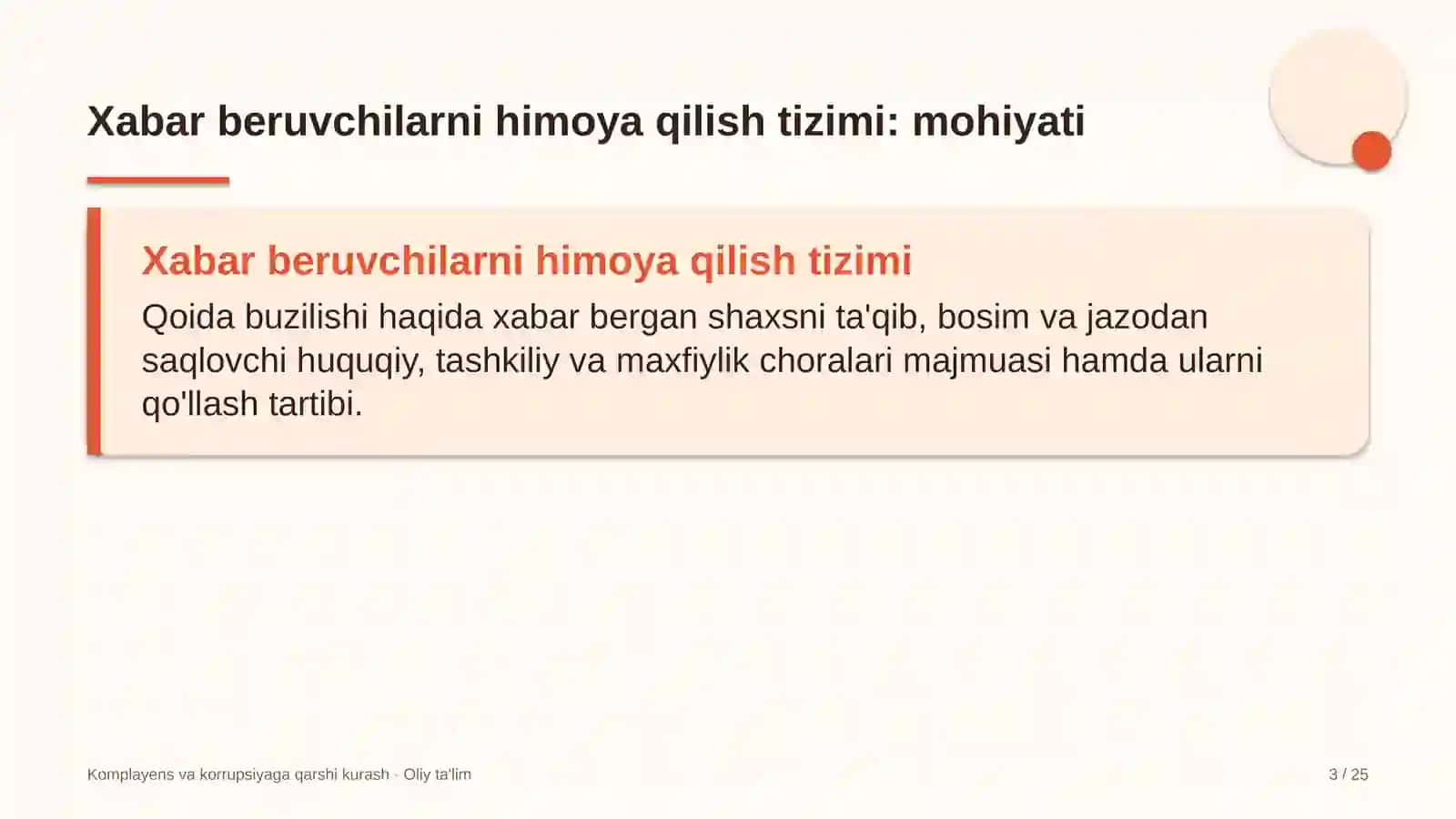 Energiya saqlash tizimlarida xabar beruvchilarni himoya qilish tizimi 3