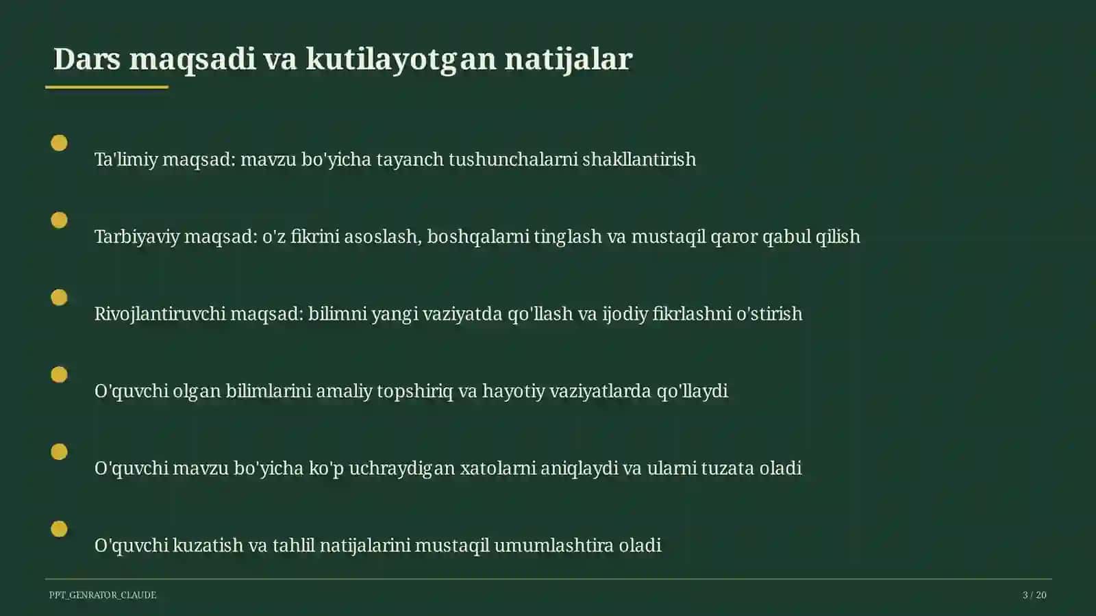 O'qituvchining nutq madaniyati va pedagogik muloqot 3