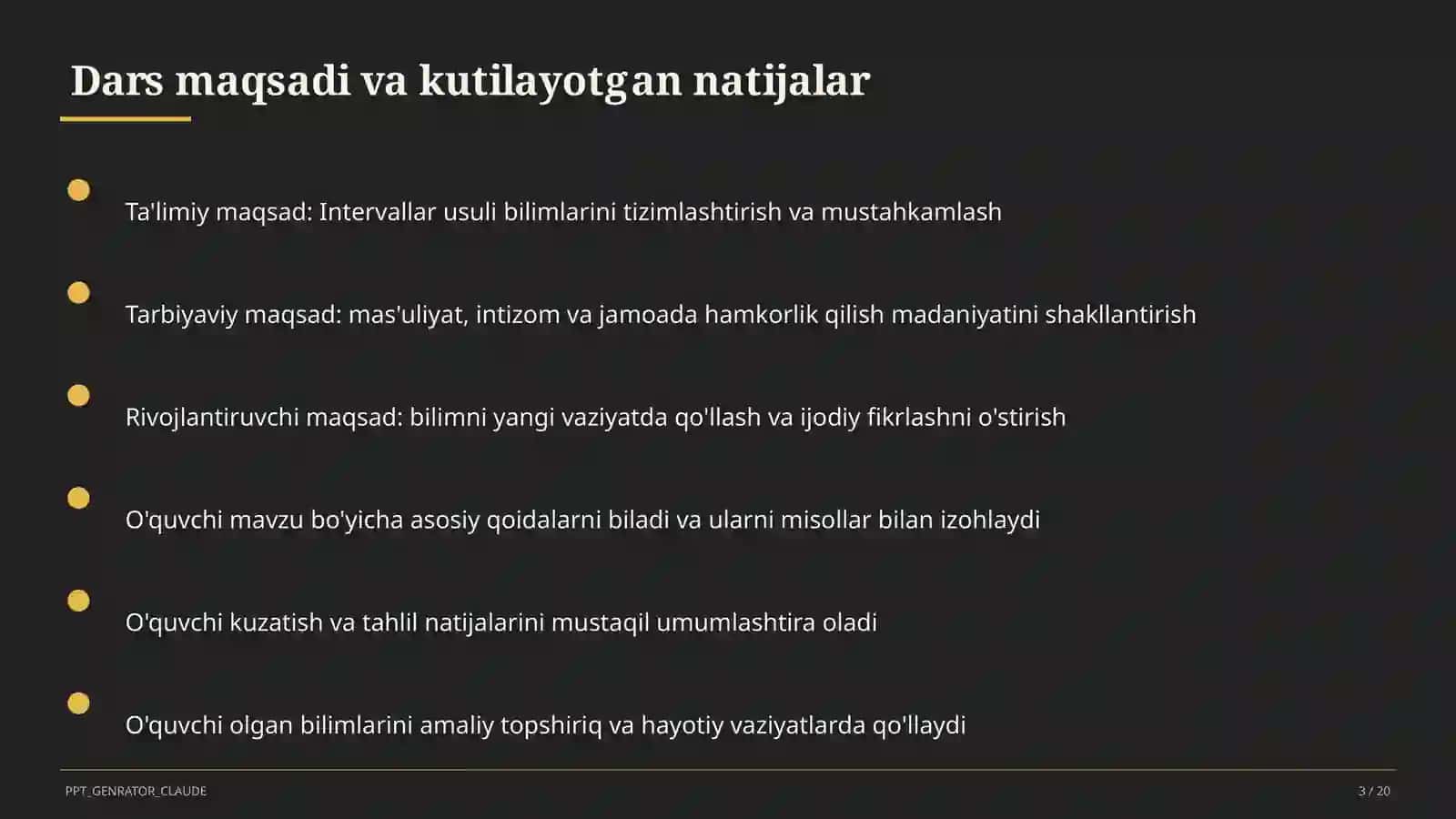 Intervallar usuli (9-sinf) 3