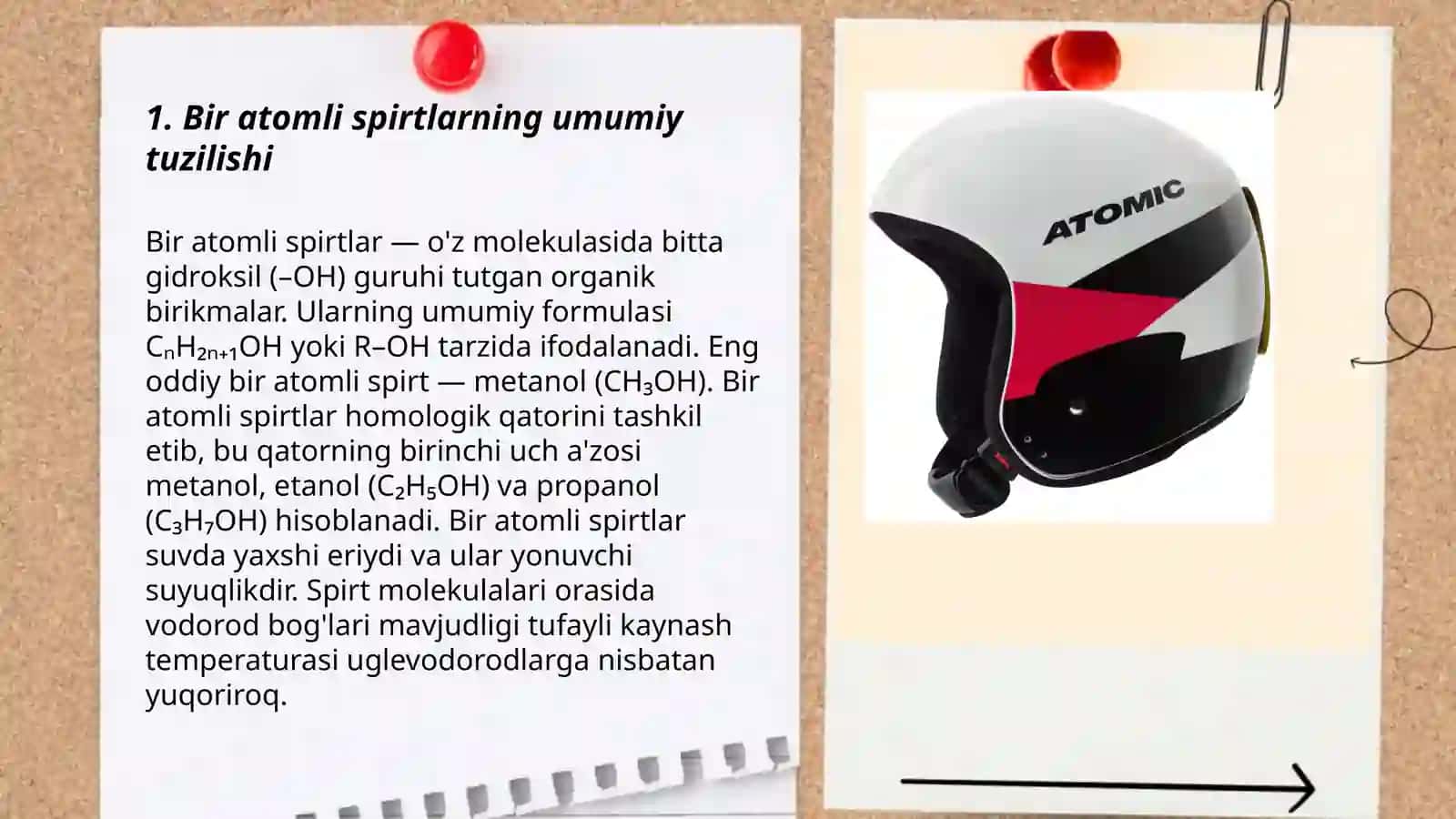 Bir atomli spirtlar 3