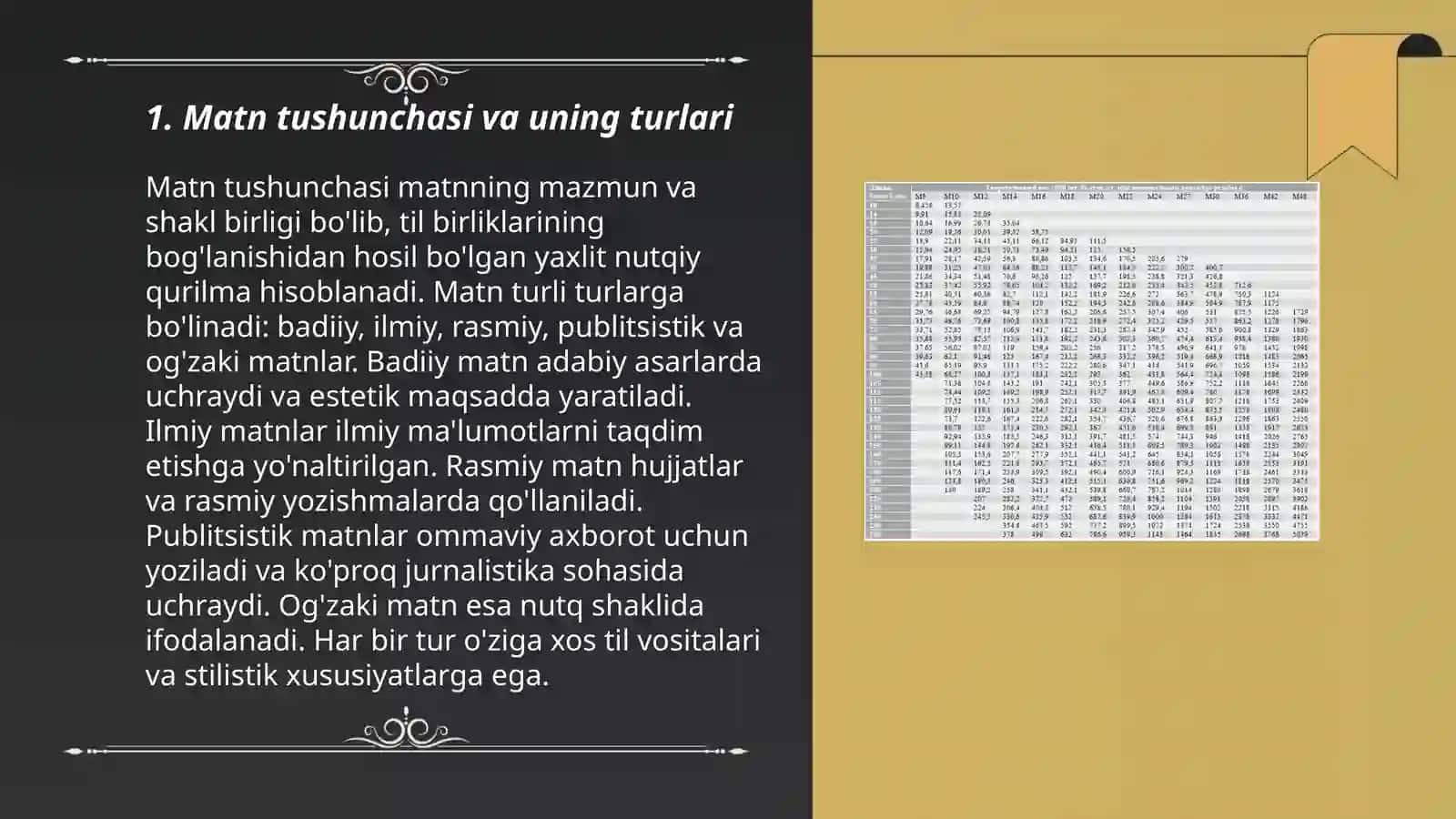 Matn Turlari 3