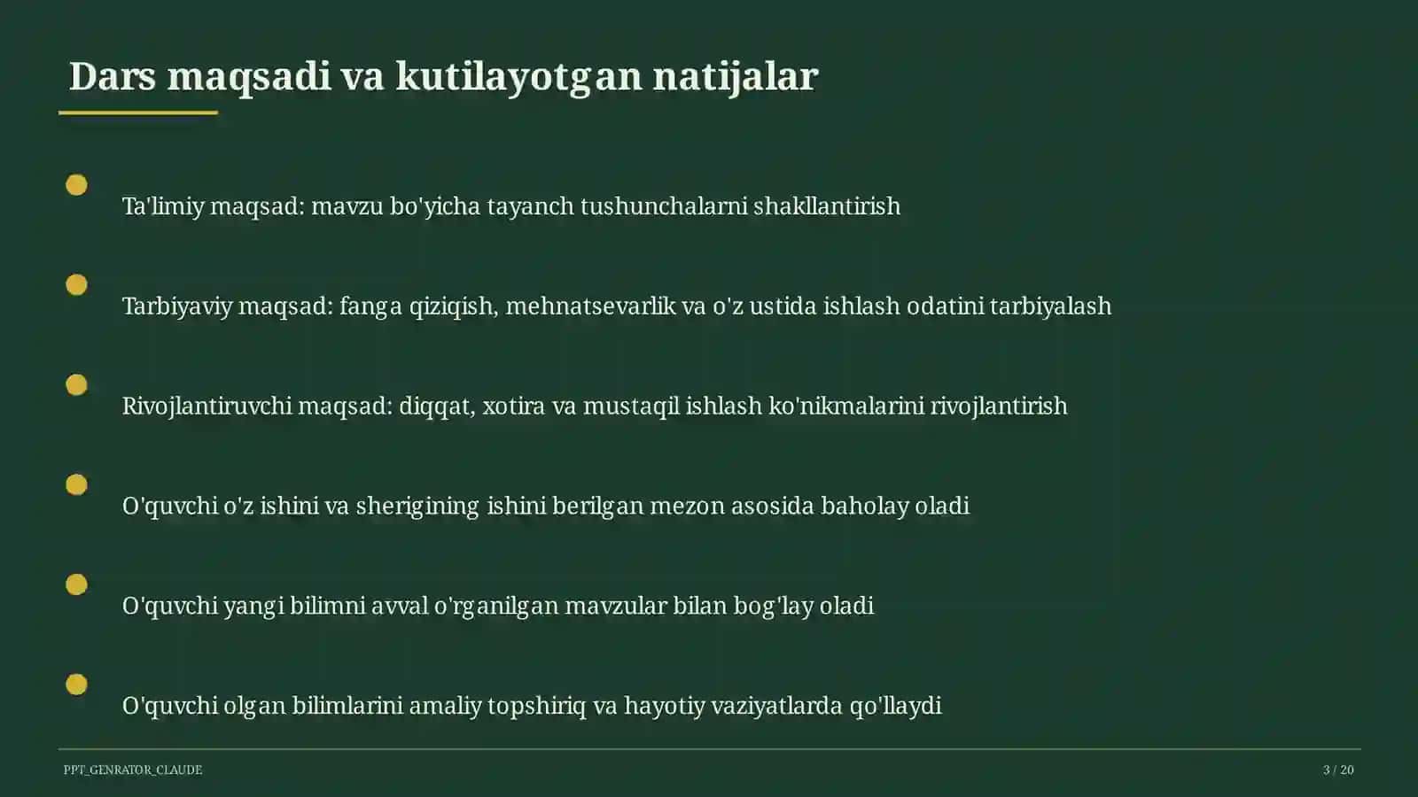 O'simlik organlari: ildiz, poya, barg (5-sinf) 3