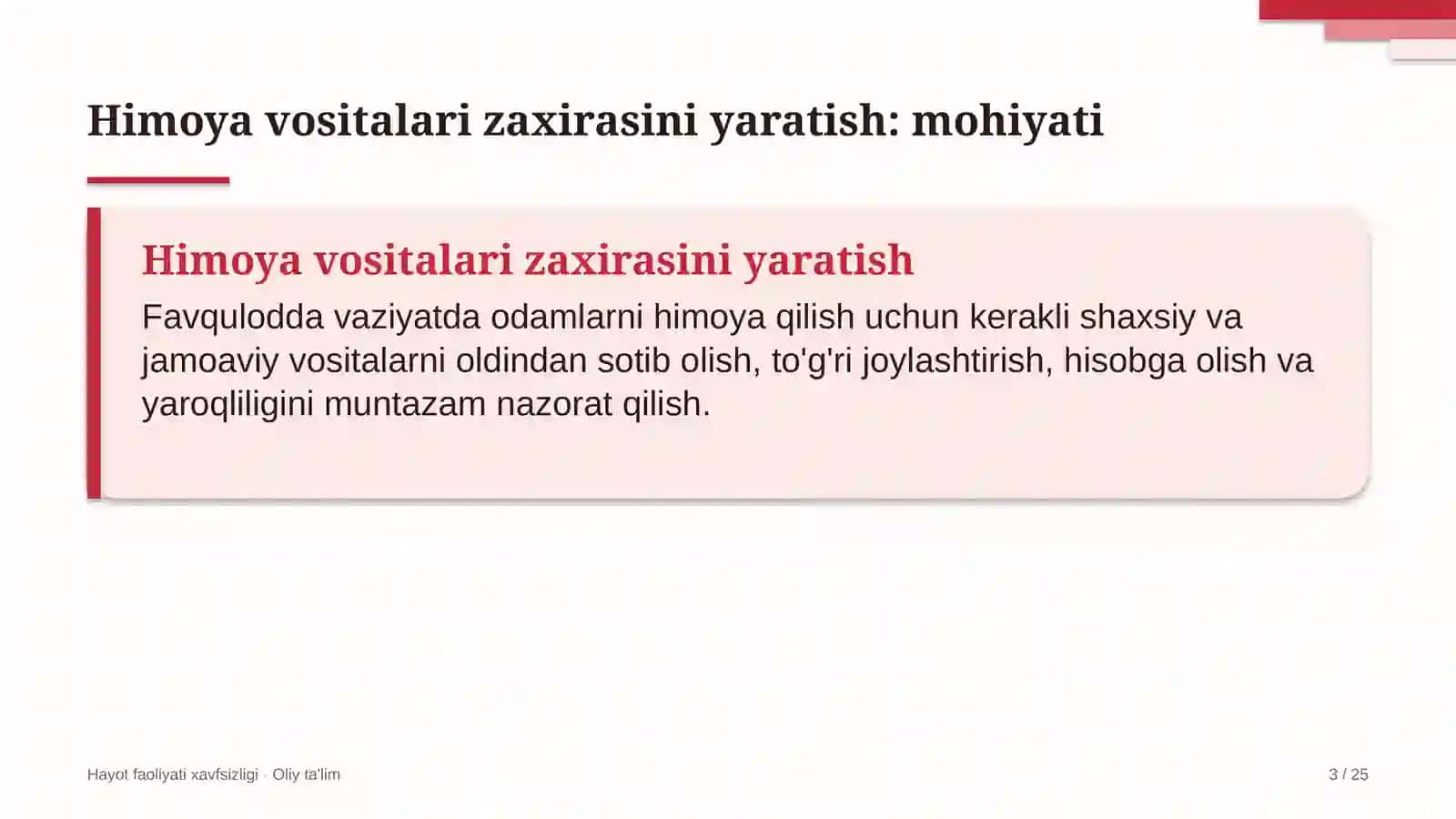 agrokimyo xizmatida himoya vositalari zaxirasini yaratish 7634 3