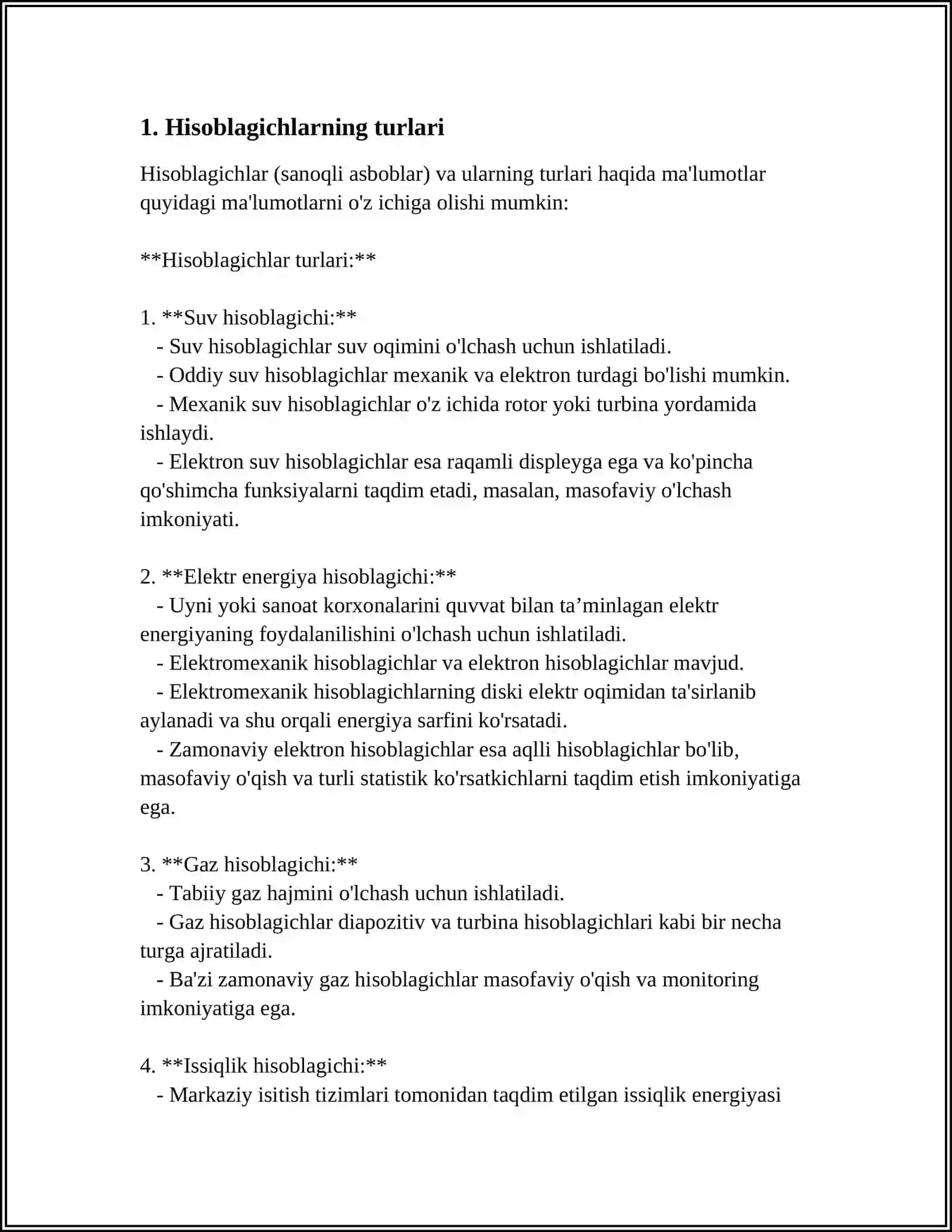 HISOBLAGICHLAR VA HARAKATLANUVCHI REGISTRLARNI O'RGANISH 3
