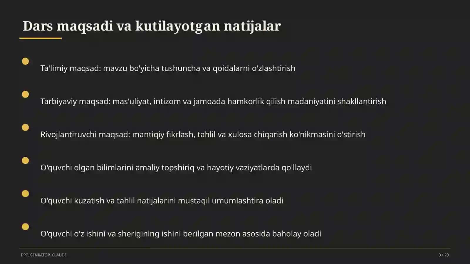 O'zbekiston transporti va aloqa tizimi (9-sinf) 3