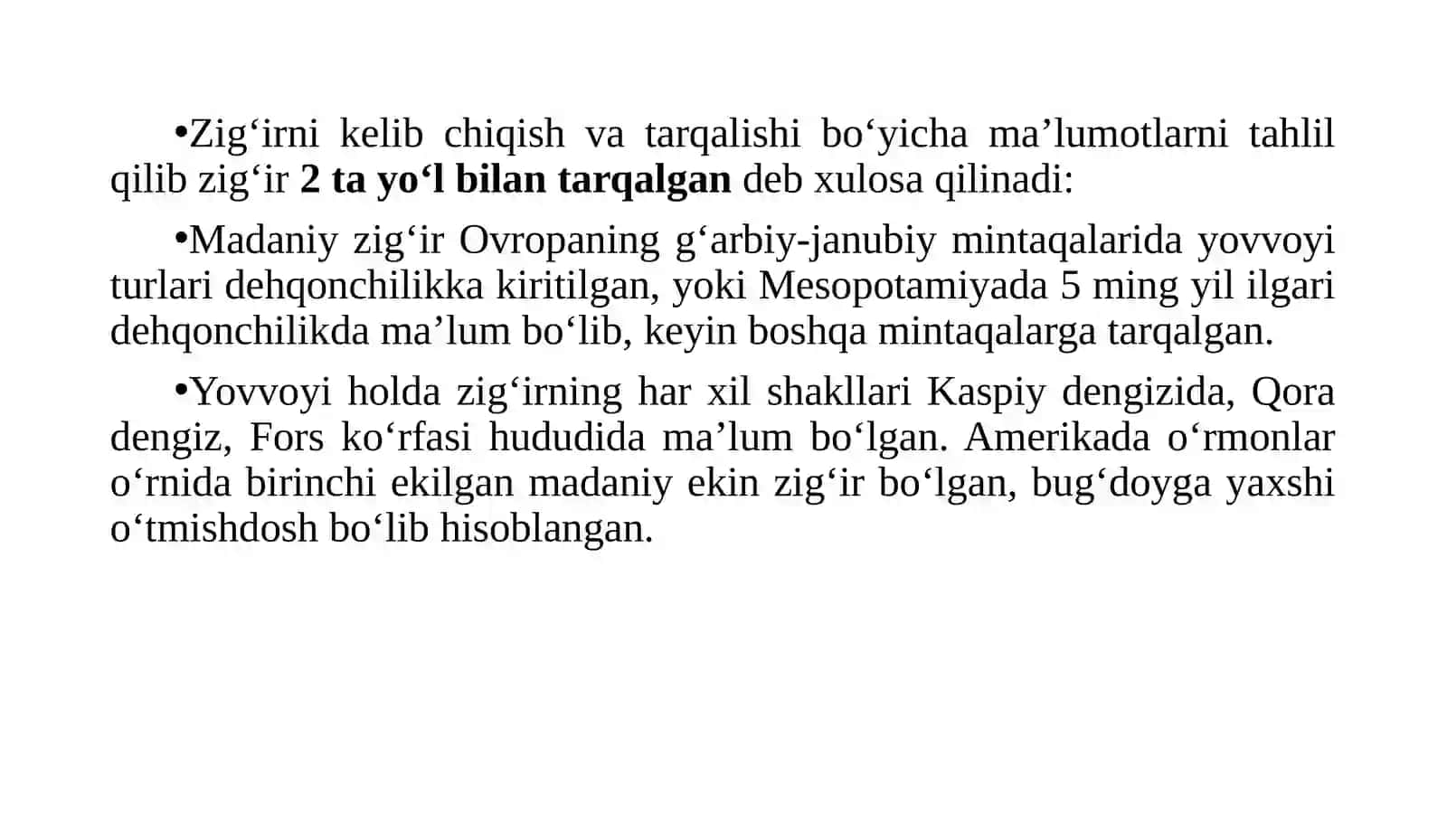 Moyli zig‘irning ahamiyati, biologiyasi va yetishtirish texnologiyasi 3