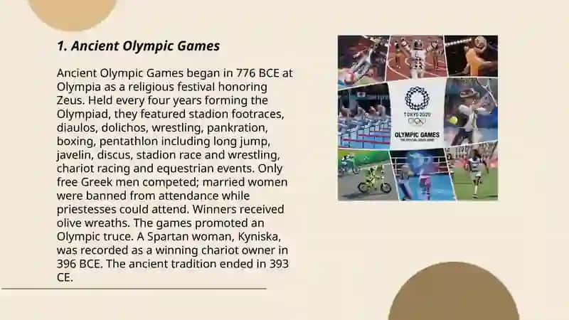 Olympic games history 3