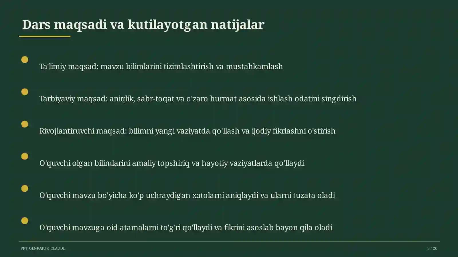 Son turkumi: sanoq va tartib sonlar (6-sinf) 3