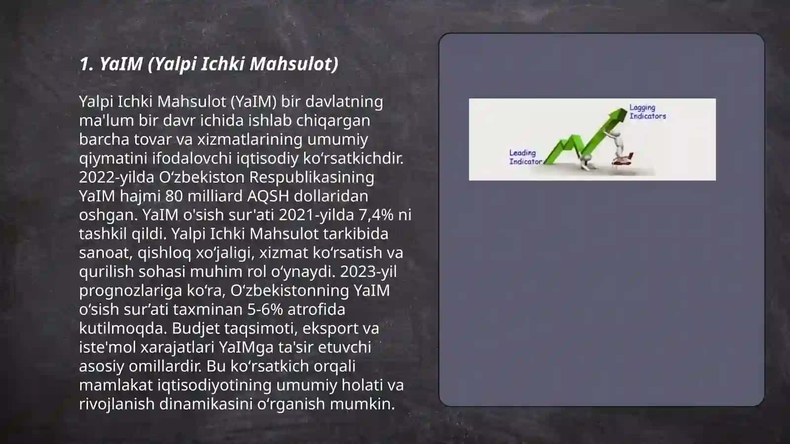 Iqtisodiy salohiyatni ifodalovchi ko'rsatkichlari 3