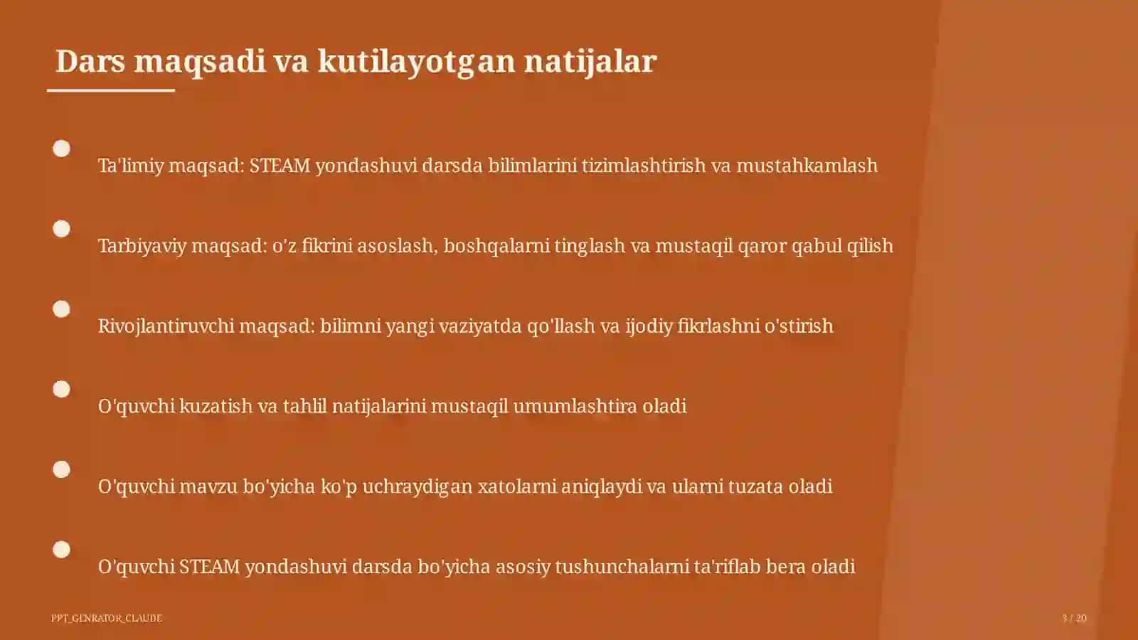 STEAM yondashuvi darsda 3