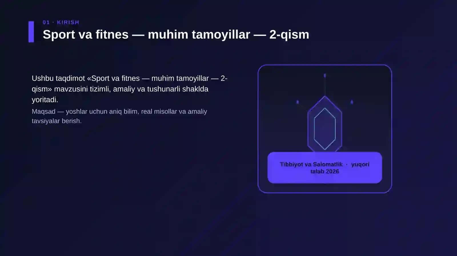Sport va fitnes — muhim tamoyillar — 2-qism 3