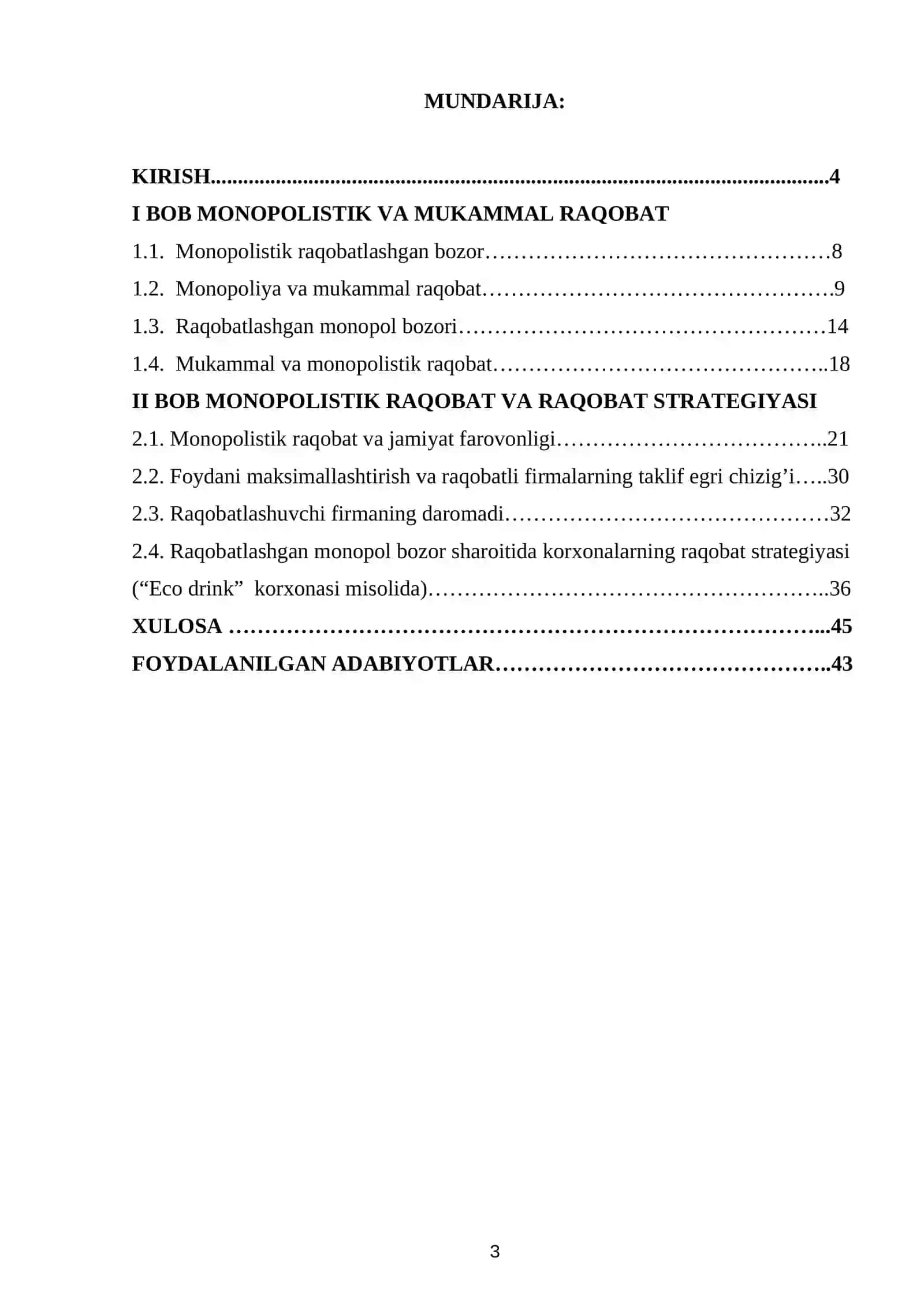 RAQOBATLASHGAN MONOPOL BOZOR SHAROITIDA KORXONALARNING RAQOBAT STRATEGIYASI 3