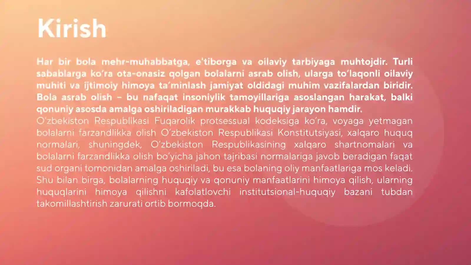 Bola asrab olish tartibi va uning huquqiy asoslari 3
