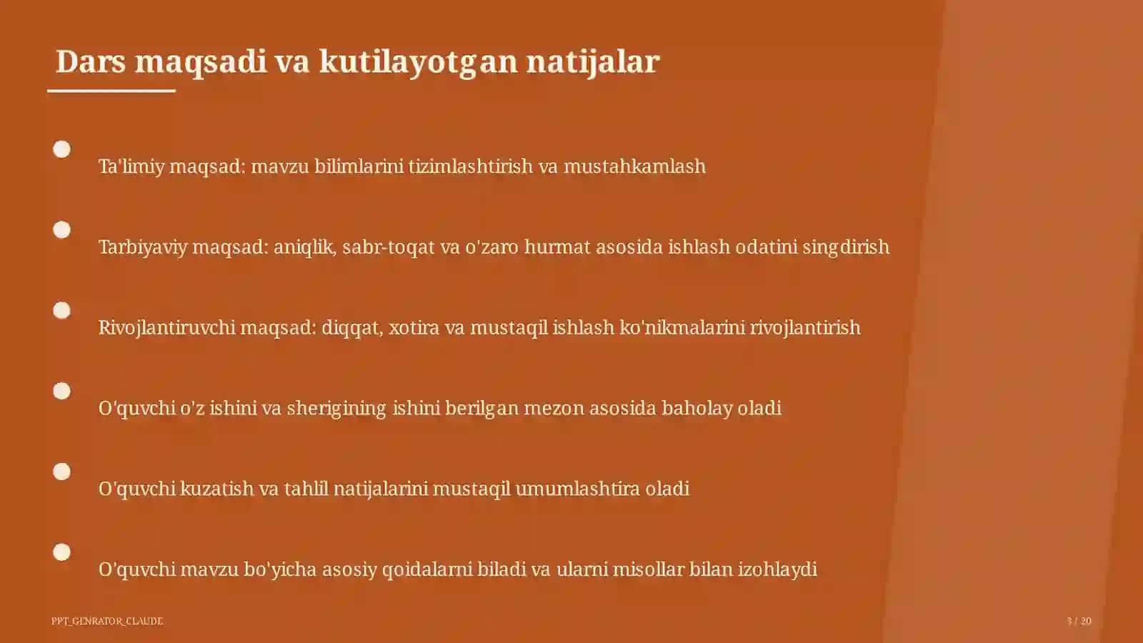 Rus tilida jo'nalish va o'rin-payt kelishigi (5-sinf) 3