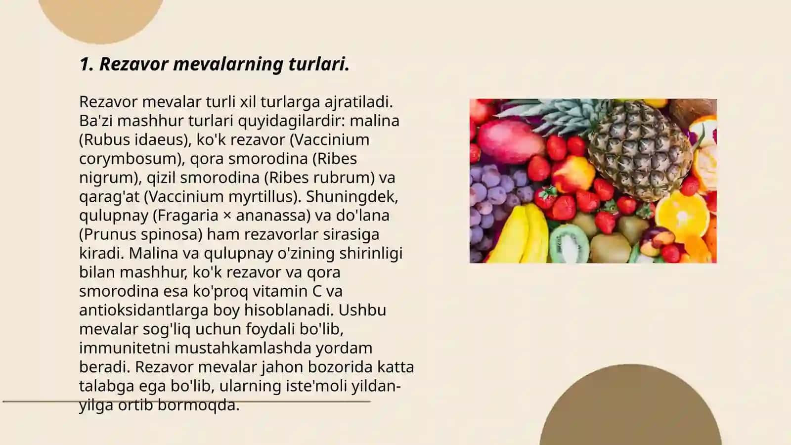 Rezavor mevalar 3