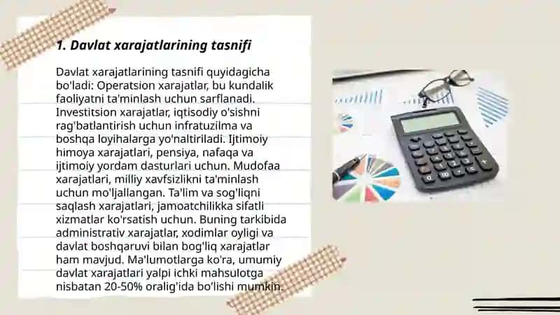 Davlat budjeti xarajatlari hisobi 3