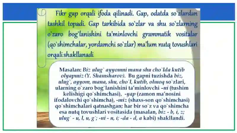 Fonetik mavzularni o‘rganish 3