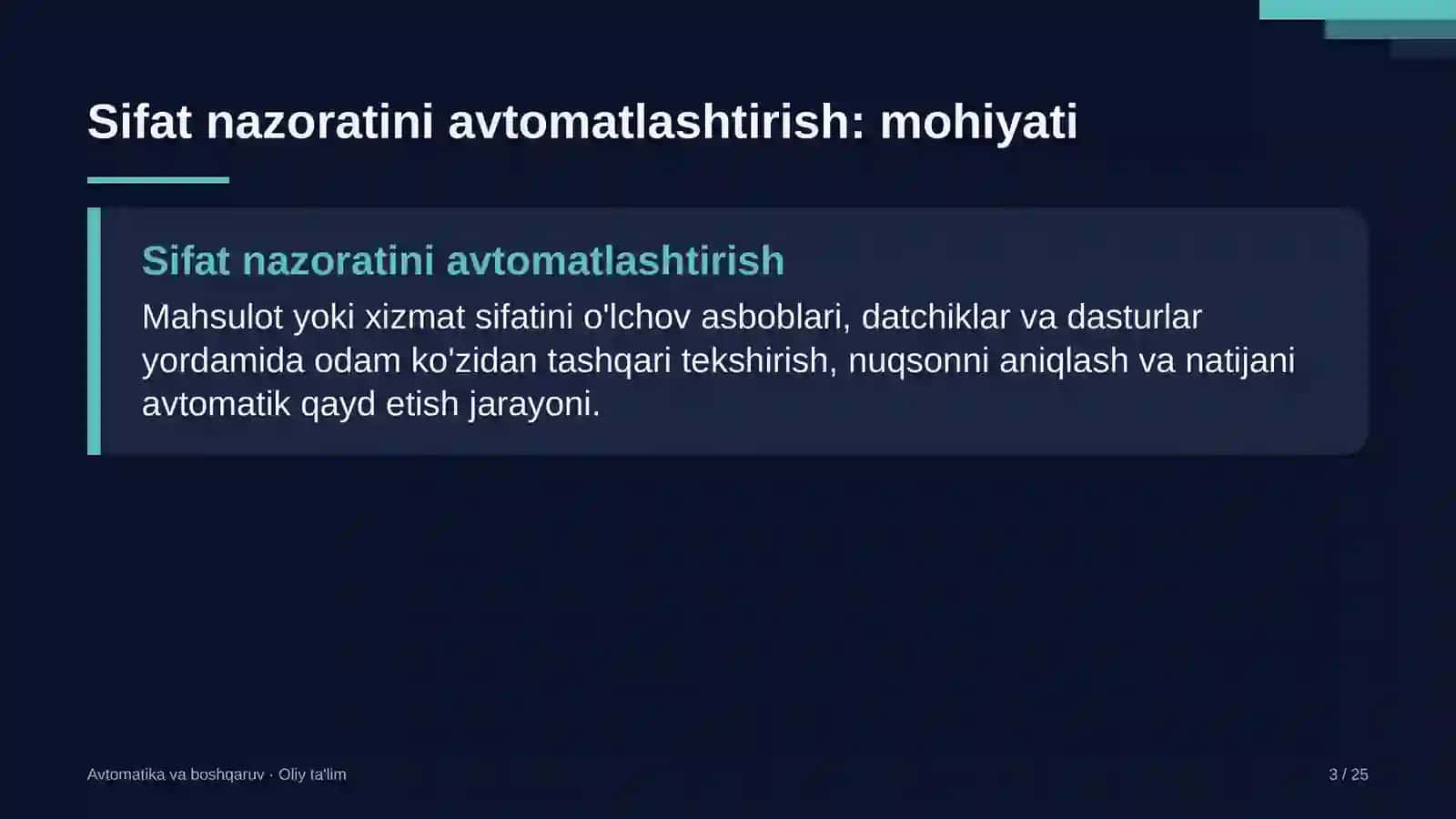 Veb-ishlab chiqish studiyalarida sifat nazoratini avtomatlashtirish 3