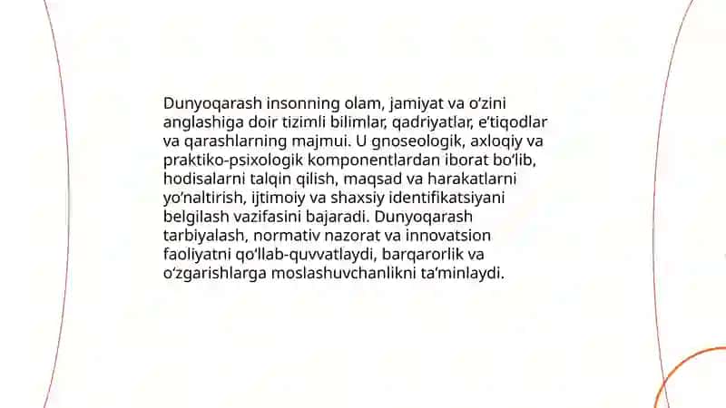 Dunyoqarash 3