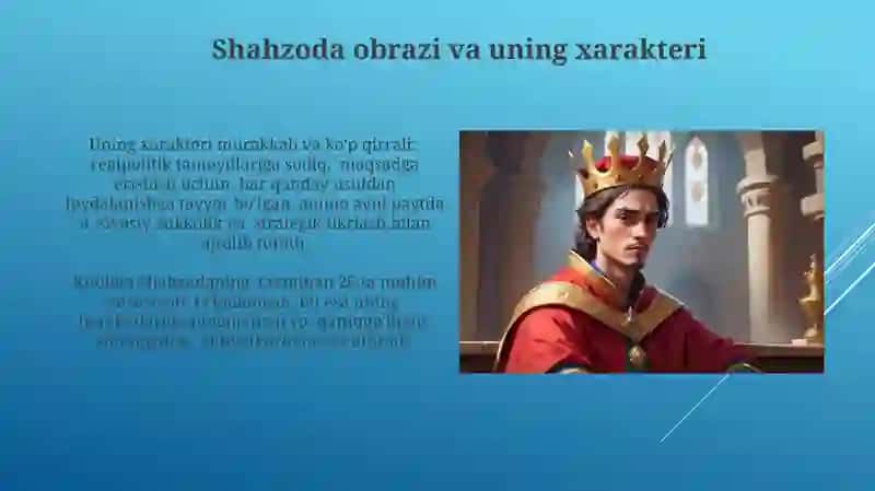 Shahzoda: Siyosiy Realizm 3