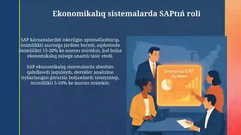 SAPtıń rawajlanıw tariyxı hám ekonomikalıq sistemalardaǵı roli 3