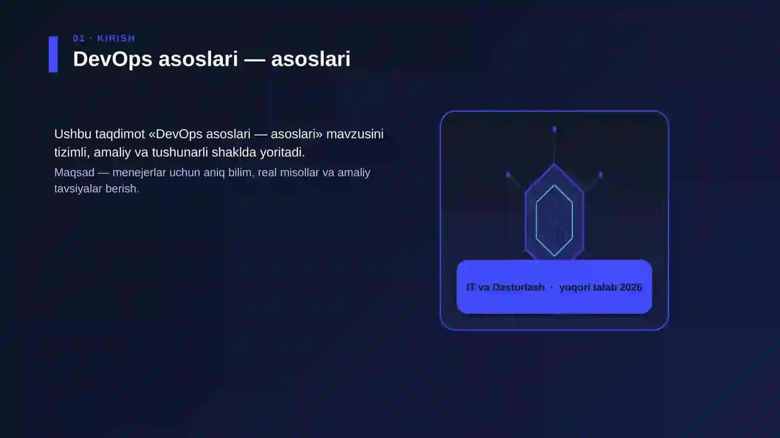 DevOps asoslari — asoslari 3