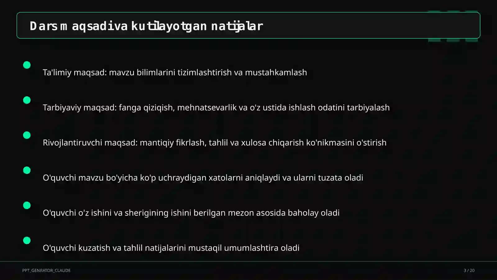 Qavslarni ochish va o'xshash hadlarni ixchamlash (6-sinf) 3