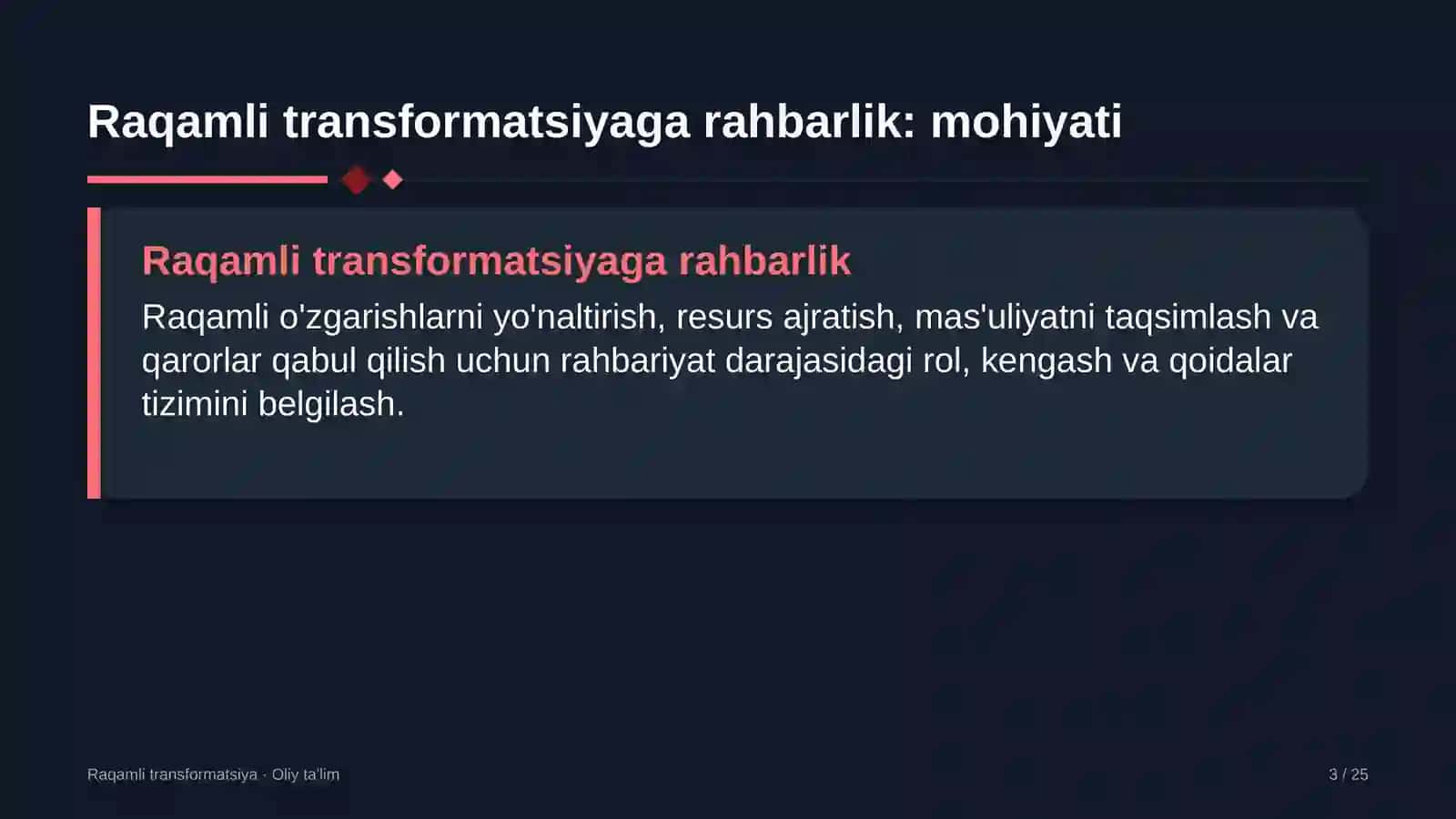 buyumlar interneti sohasida raqamli transformatsiyaga rahbarlikni tashkil etish 6033 3