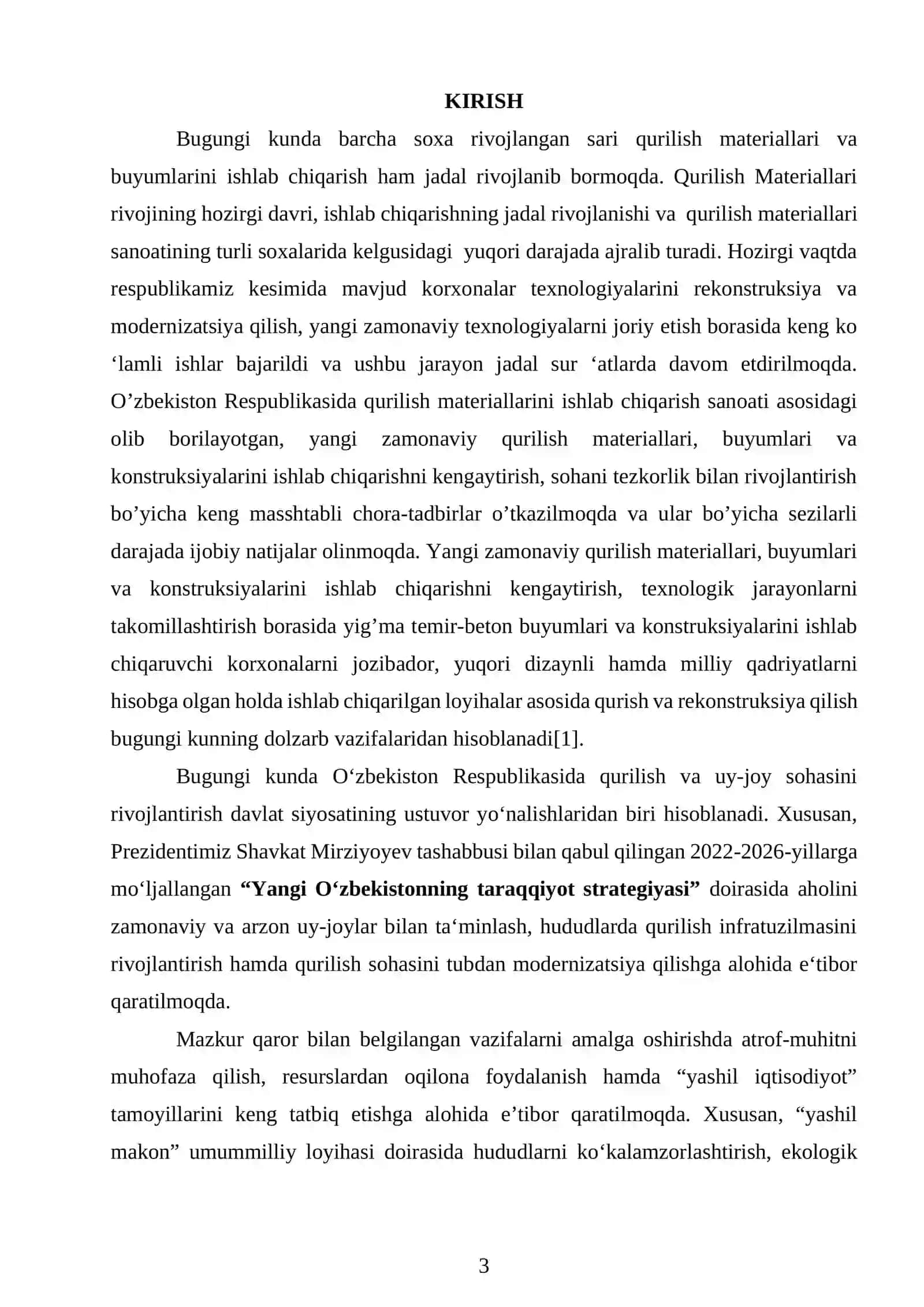 Mahsuldorligi yiliga 48500 tonna bo‘lgan gidratli ohak ishlab chiqarish korxonasini loyihalash. Korxonani yillik ish kunlari-262 kun. Smenalar soni-3 ta. Kuydirish uskunasi-Aylanma pech 3
