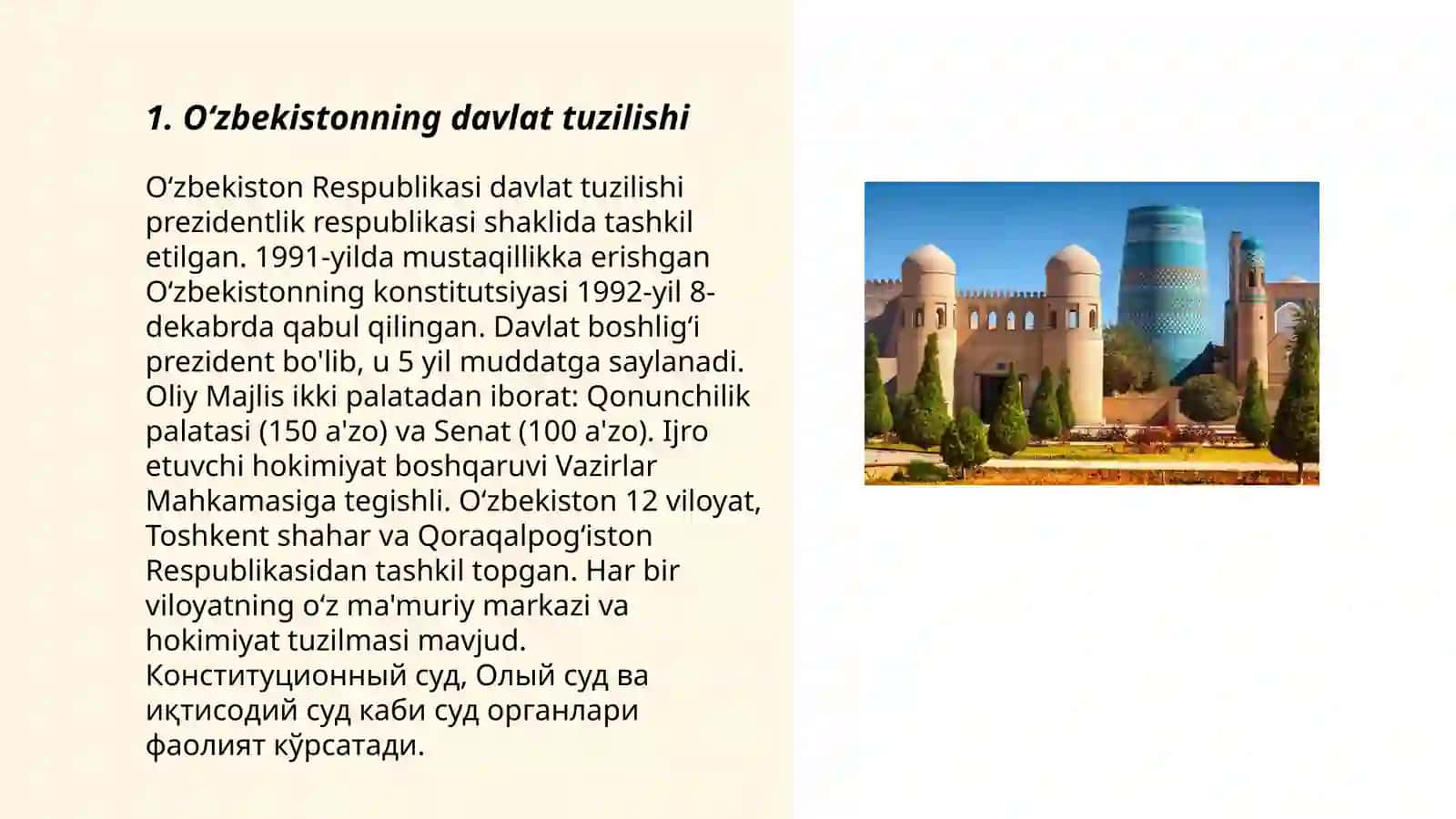 Oʻzbekiston tarixi 3