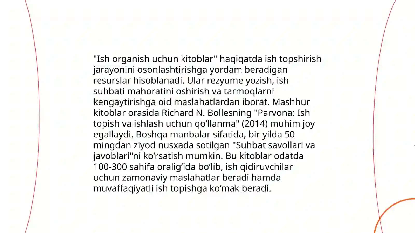 Ish orinlari boyicha malumotlar bilan tanishish manbalari 3